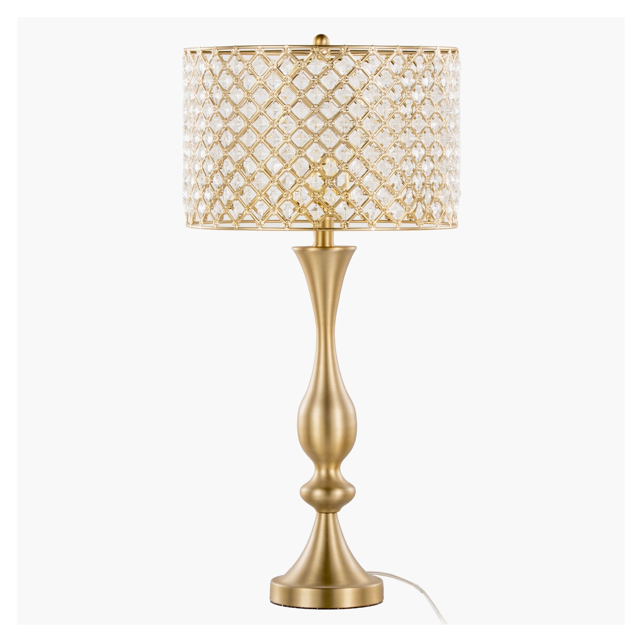 Topaz Tiered Table Lamp | Slim Curvaceous Contemporary Table Lamp