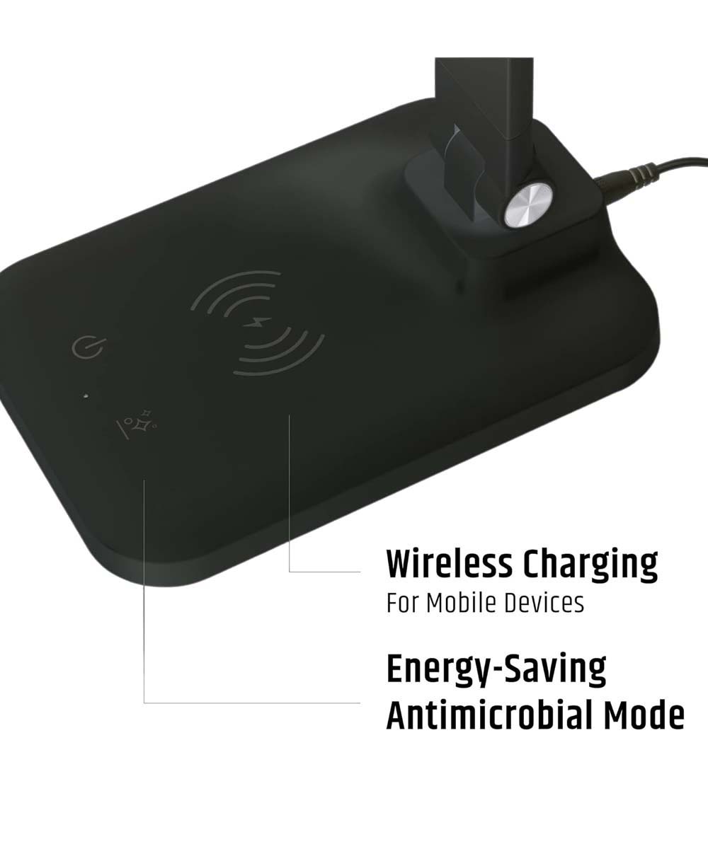 Bright Clean Antimicrobial LED Desk Lamp