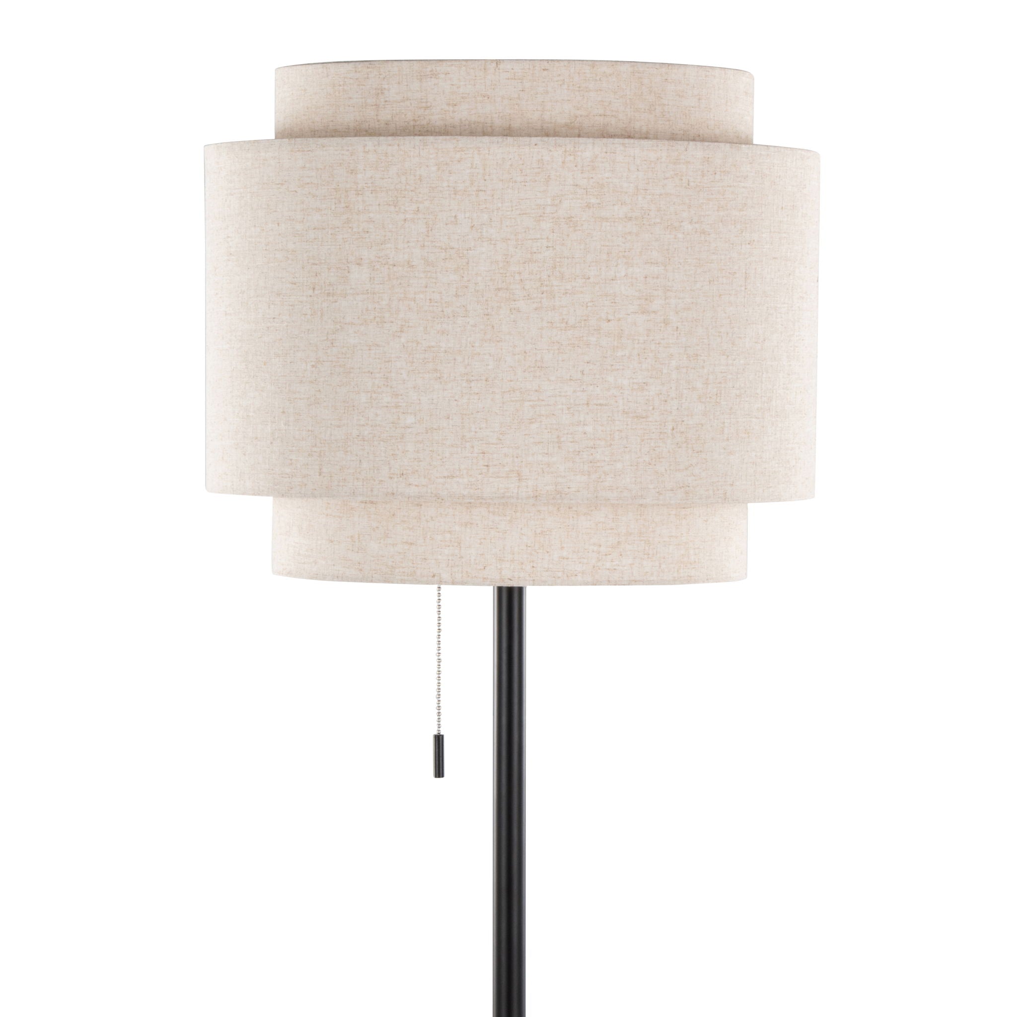 Tier Floor Lamp | Sleek Metal Contemporary Floor Lamp