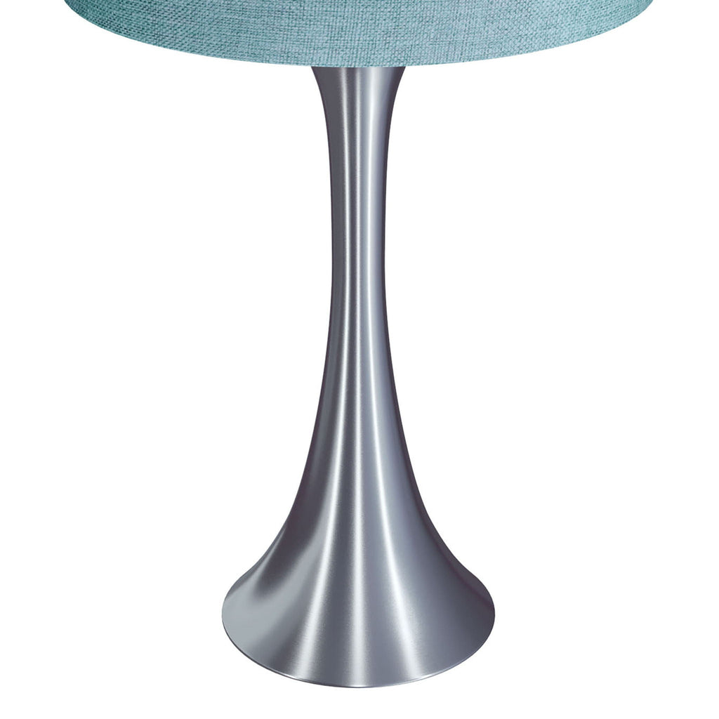 Lenuxe Semi Gloss Table Lamp Set | Hourglass Table Lamp Set of 2