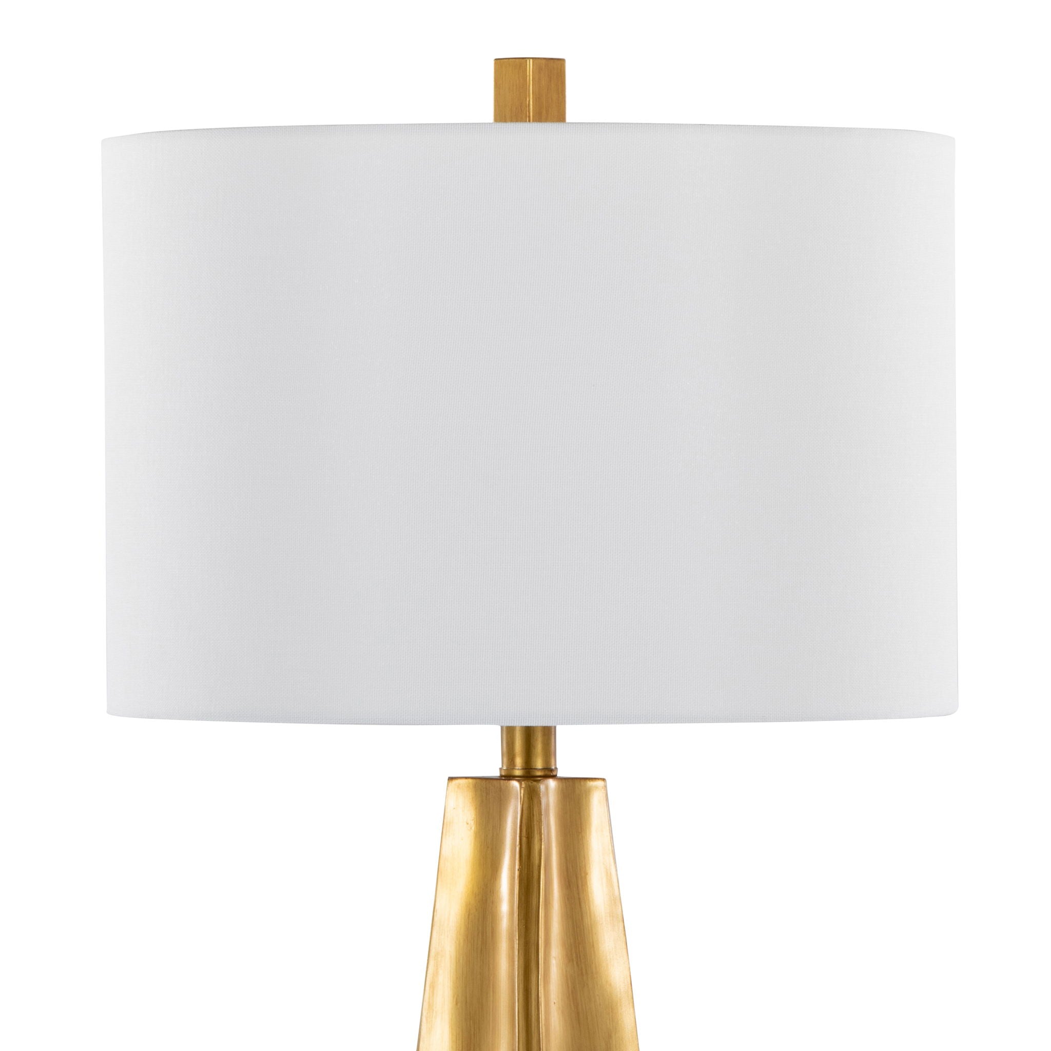 Pompeii Pyramid Table Lamp | Grand Pyramid Base Contemporary Table Lamp