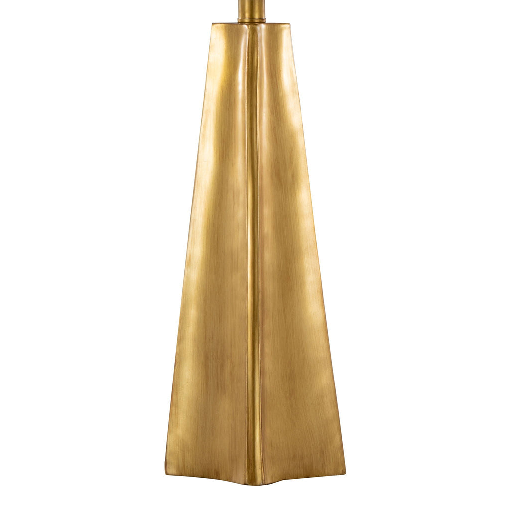 Pompeii Pyramid Table Lamp | Grand Pyramid Base Contemporary Table Lamp