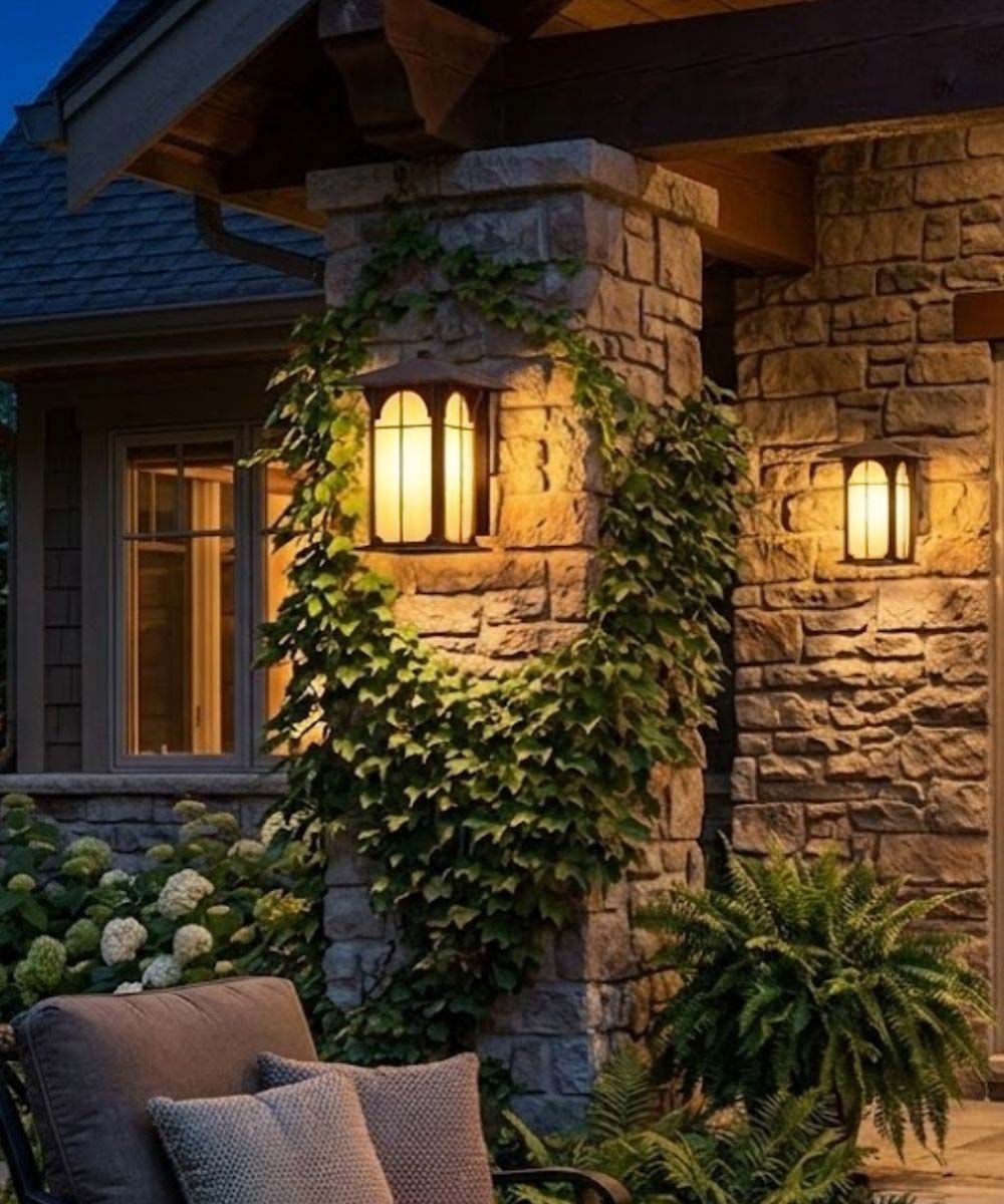Aztec Outdoor Wall Lamp
