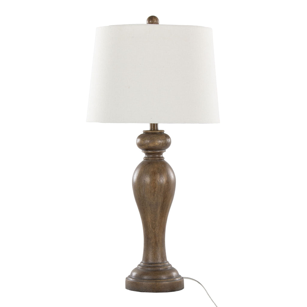 Peppa Farmhouse Table Lamp Set | Farmhouse Chic Table Lamp Set of 2