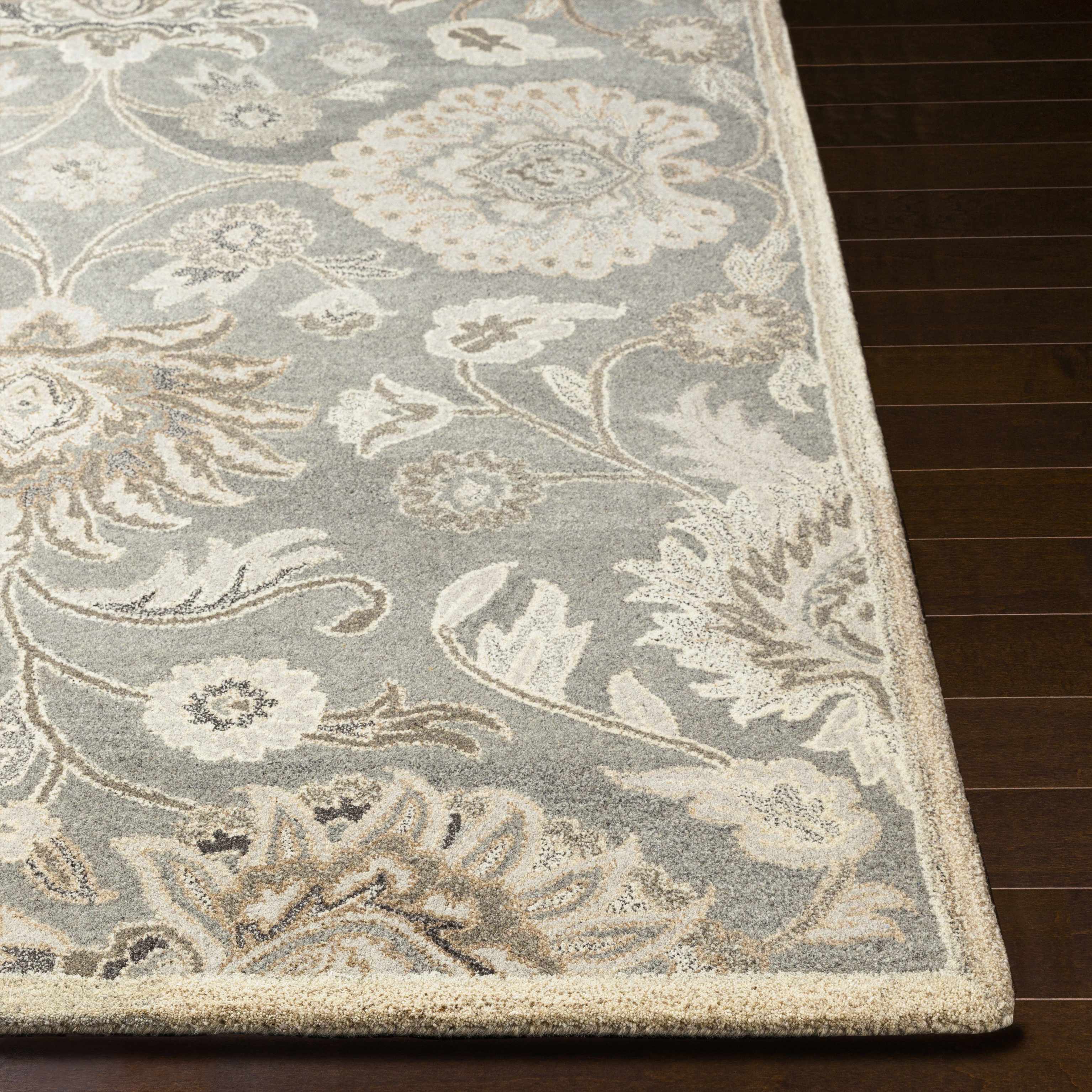 Conesus Hand Tufted Wool Area Rug