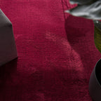 Red Velvet Area Rug
