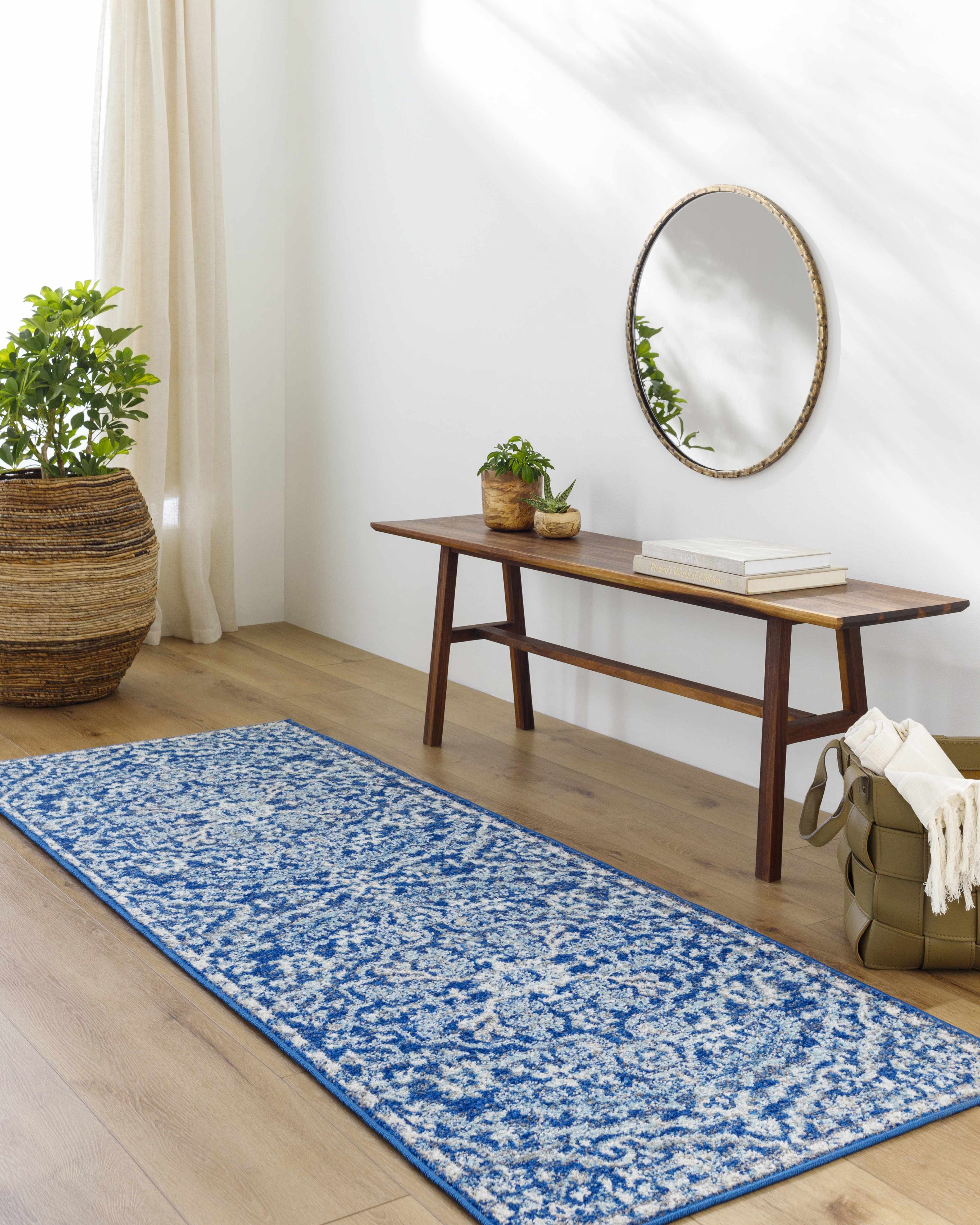 Bodrum Traditional Medallion Area Rug