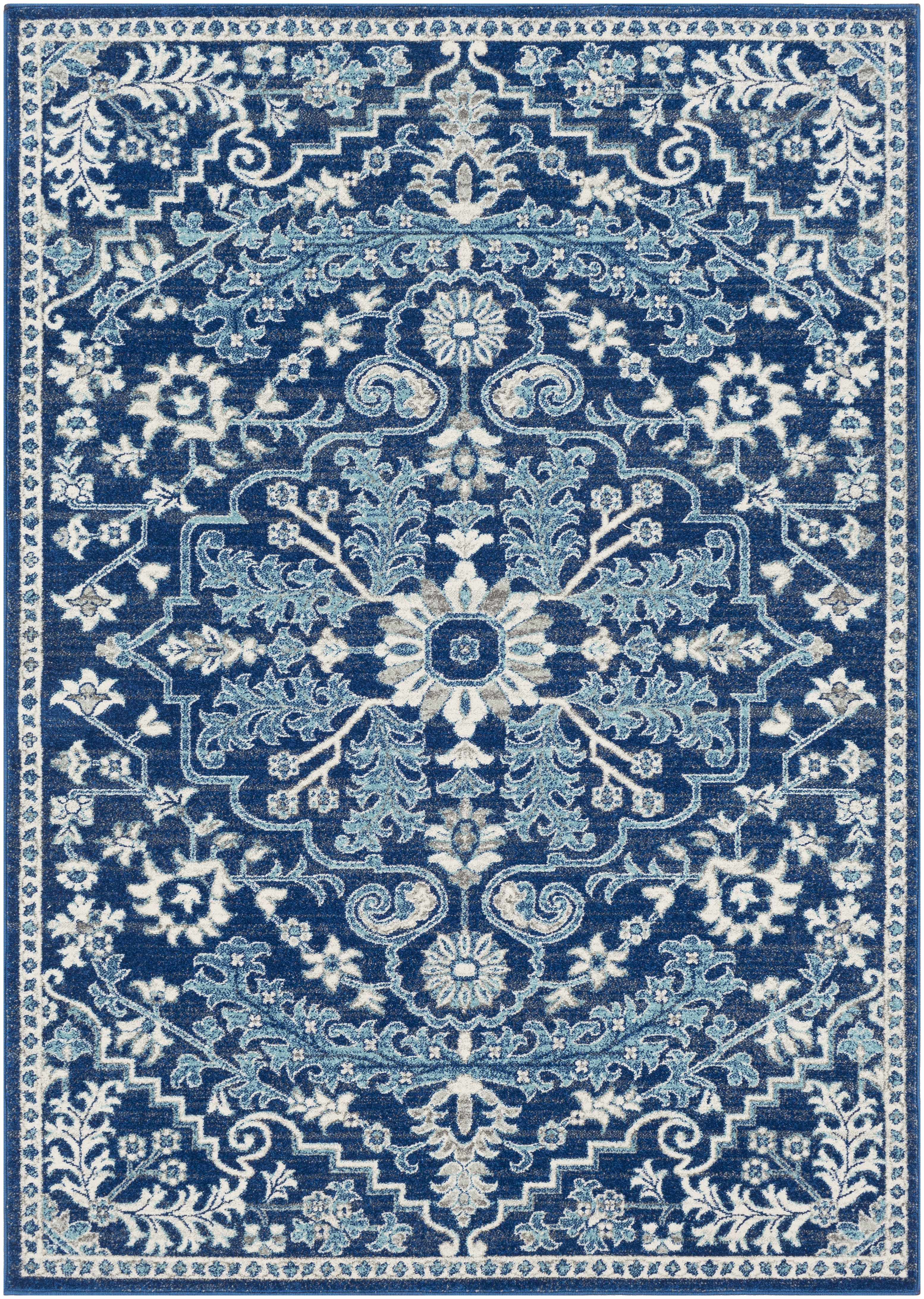 Bodrum Traditional Medallion Area Rug