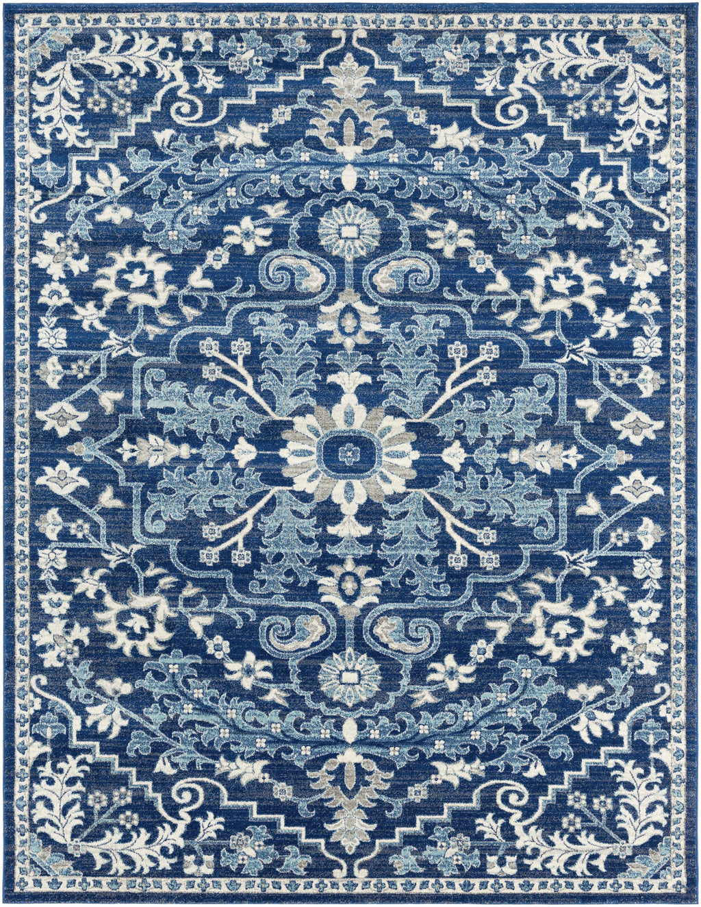 Bodrum Traditional Medallion Area Rug