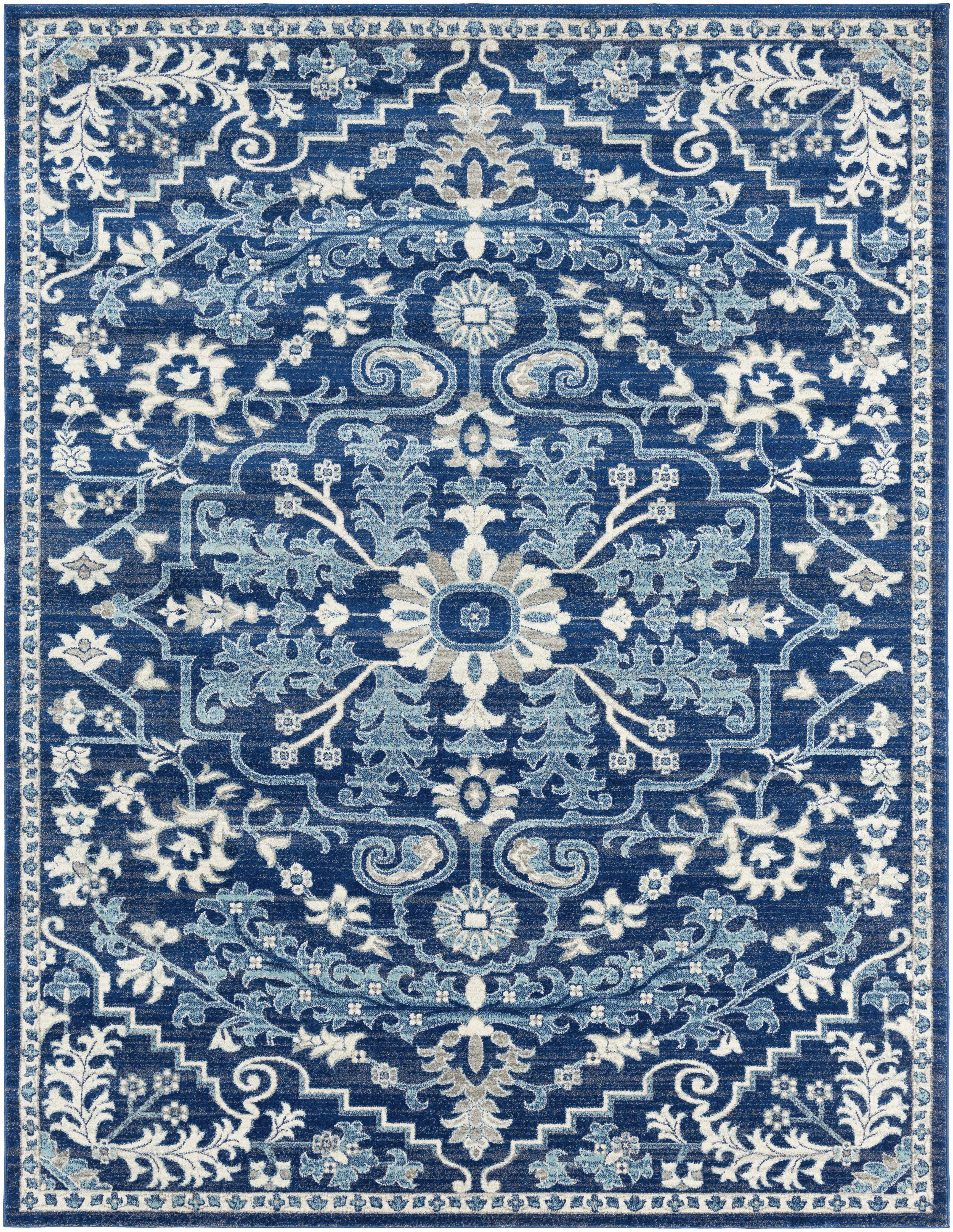 Bodrum Traditional Medallion Area Rug