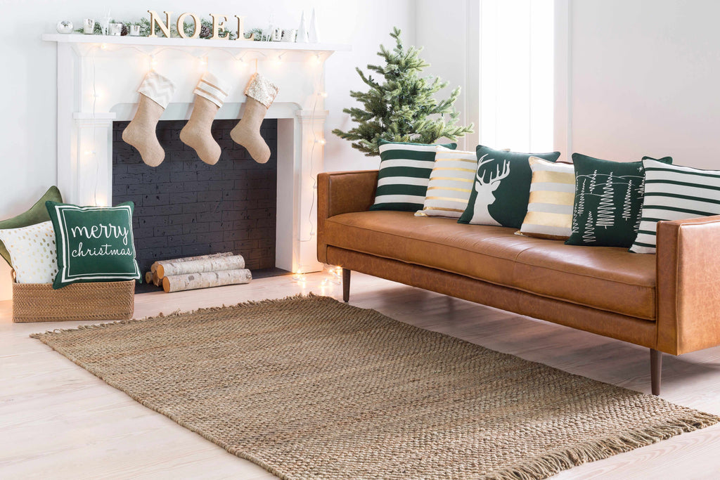 Hovland Hand Woven Jute Rag Rug