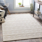 Bolinger Handwoven Wool Area Rug