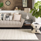 Bolinger Handwoven Wool Area Rug