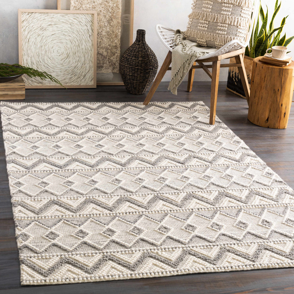 Antigo Handwoven Wool Area Rug | Durable Luxury Design
