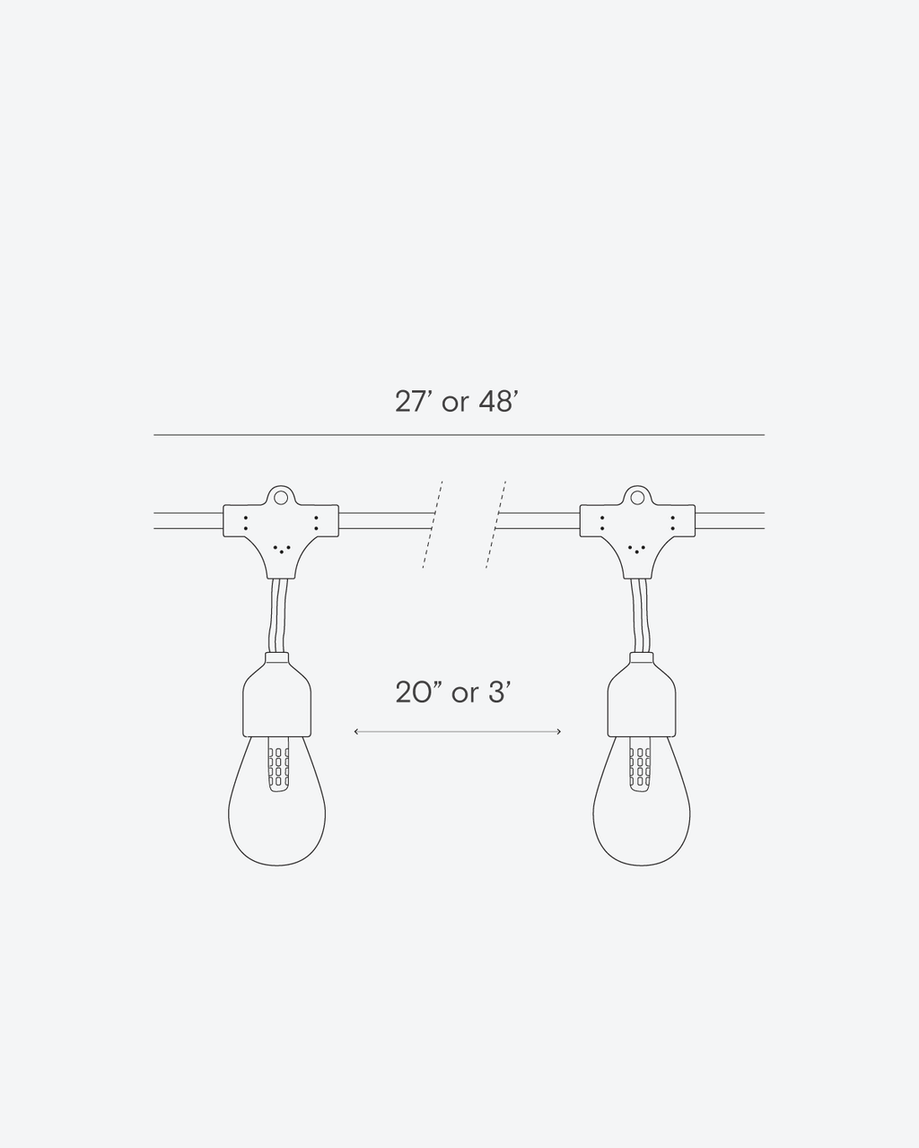 Ambience Pro Solar String Lights with Remote | Easy Remote Control LED