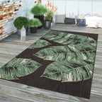 Ostende Jungle Leaves Outdoor Rug
