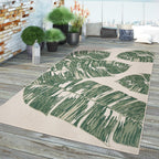 Ostende Jungle Leaves Indoor/Outdoor Rug