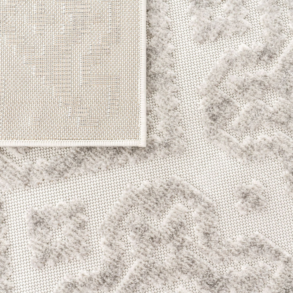 Outdoor Rug Marrakesh High/Low Effect Trellis in Cream