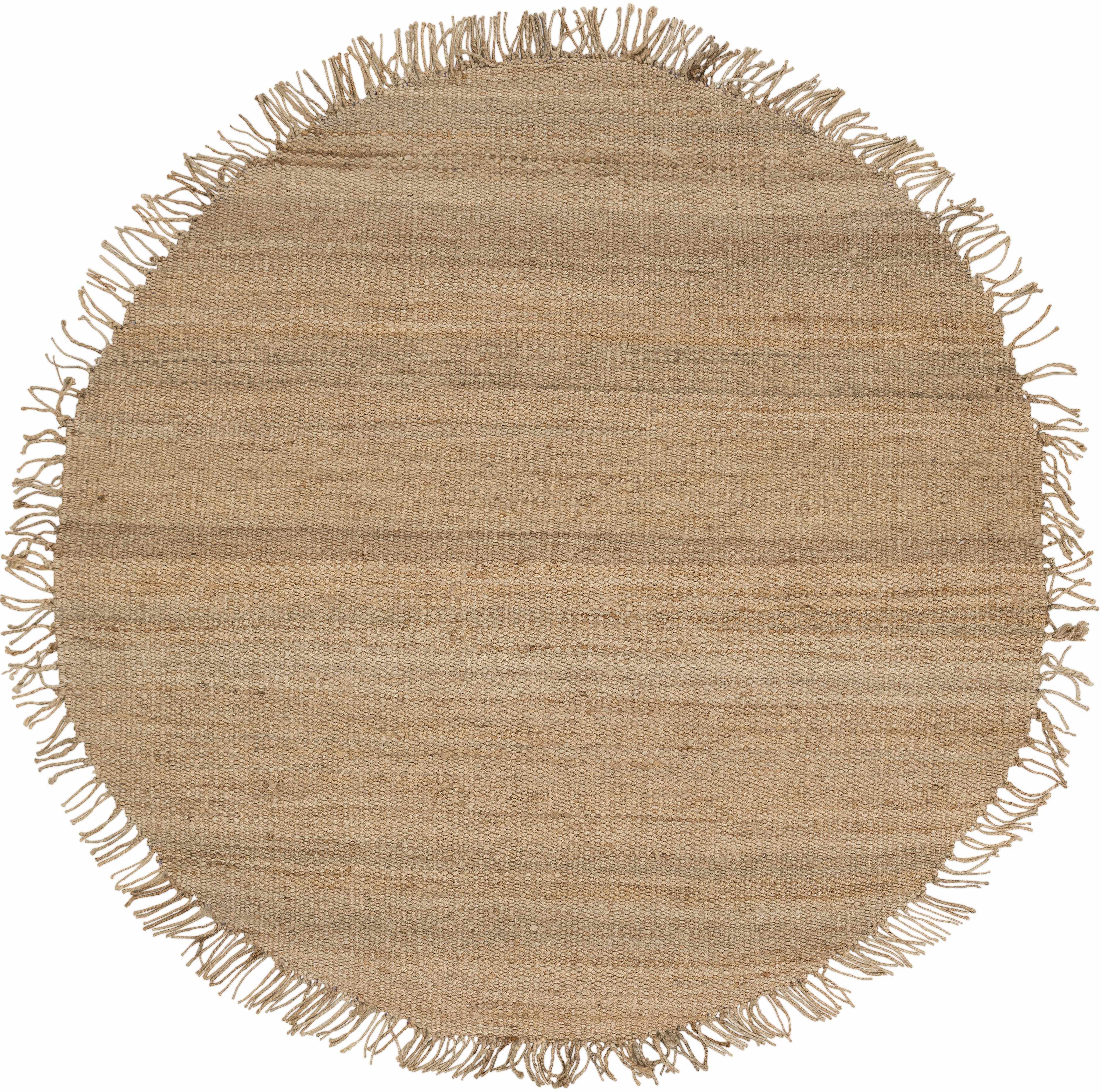 Oaks Natural Jute Flatweave Rug | Handwoven Low-Pile Jute Area Rug – Boutique Rugs