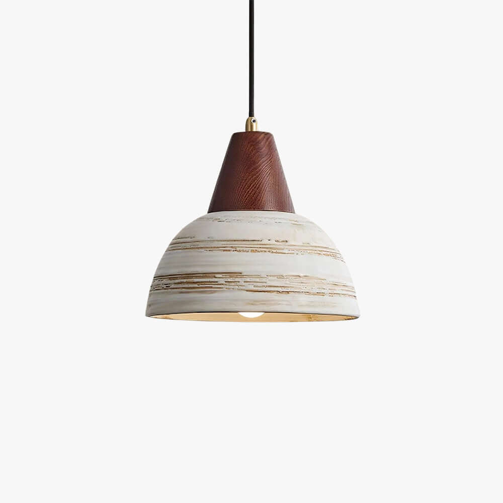 Javre Ceramic Pendant Light | Vintage Swag Hanging Lamp