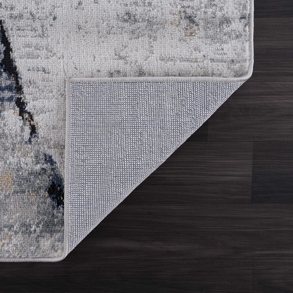 Fremantle Gray Marble Area Rug | Abstract Modern Rug – Boutique Rugs