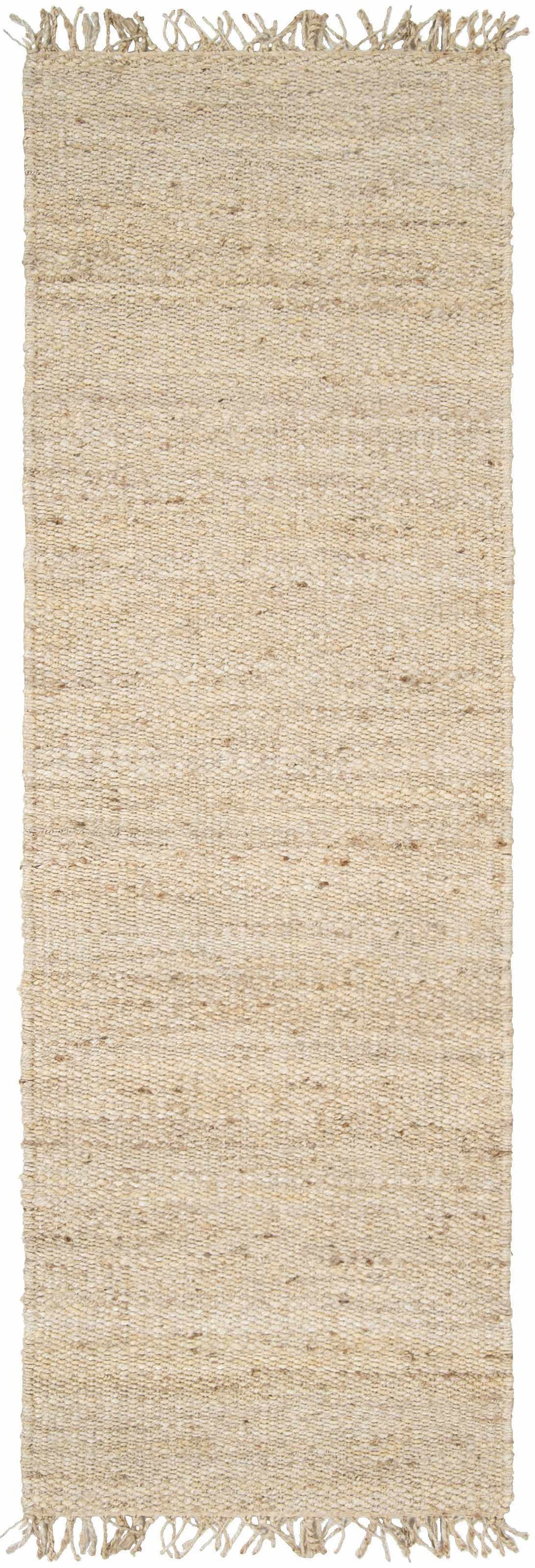 Iantha Tasseled Jute Area Rug