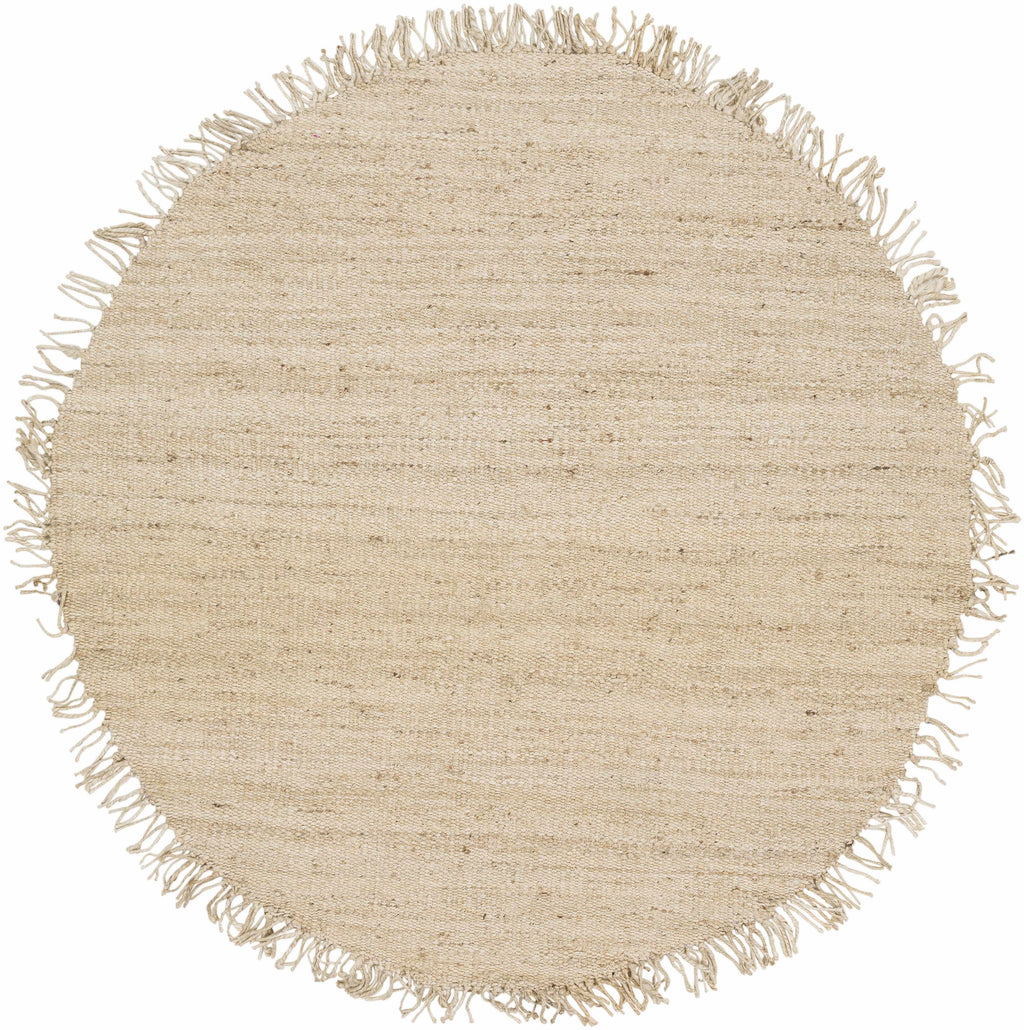 Iantha Tasseled Jute Area Rug