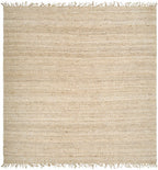 Iantha Tasseled Jute Area Rug