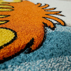 Cute Zoo Colorful Animals Rug