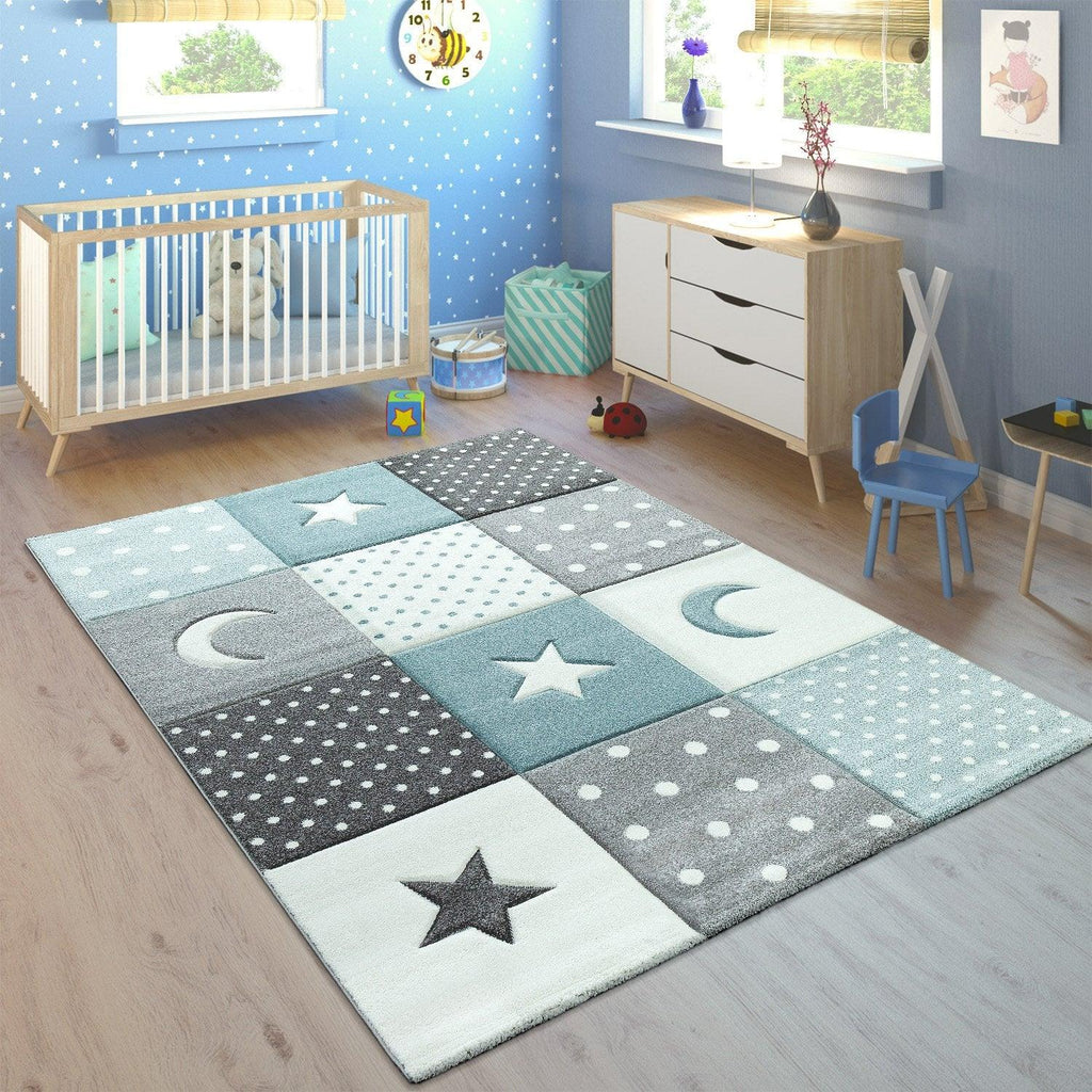 Stars and Moon Kid's Rug