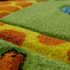 Jungle Animals Rug for Kids