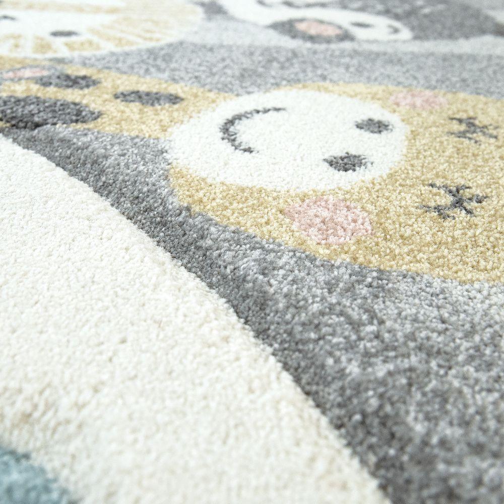 Hot Air Balloon Animals Rug