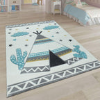 Kids Rug Teepee Tent
