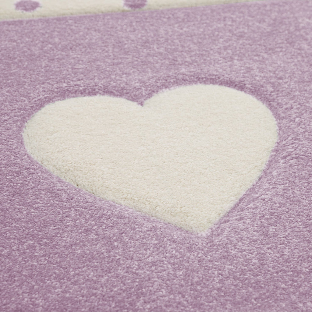 Hearts & Crowns Kid's Rug