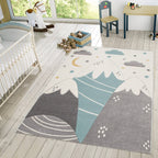 Mountains Kid's Rug Design