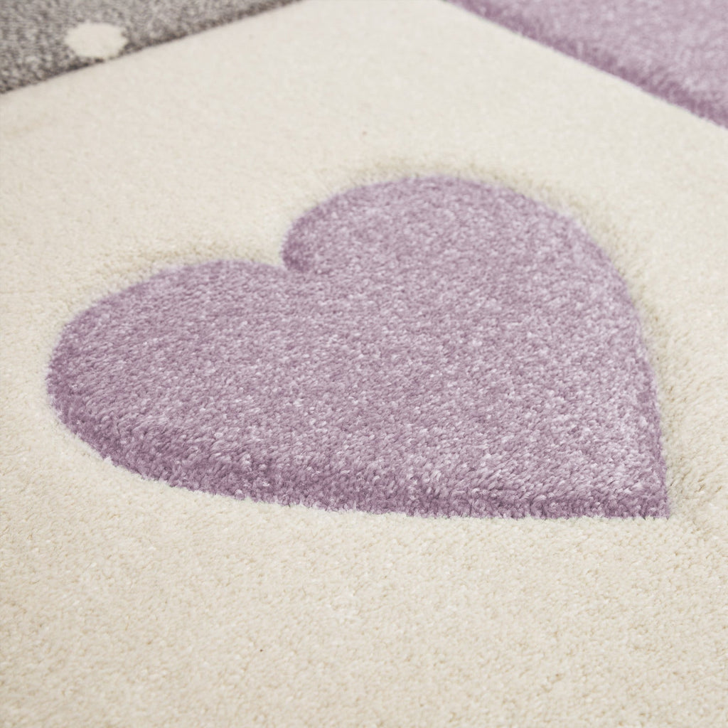 Hearts & Crowns Kid's Rug