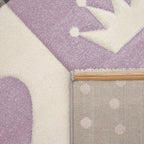 Hearts & Crowns Kid's Rug