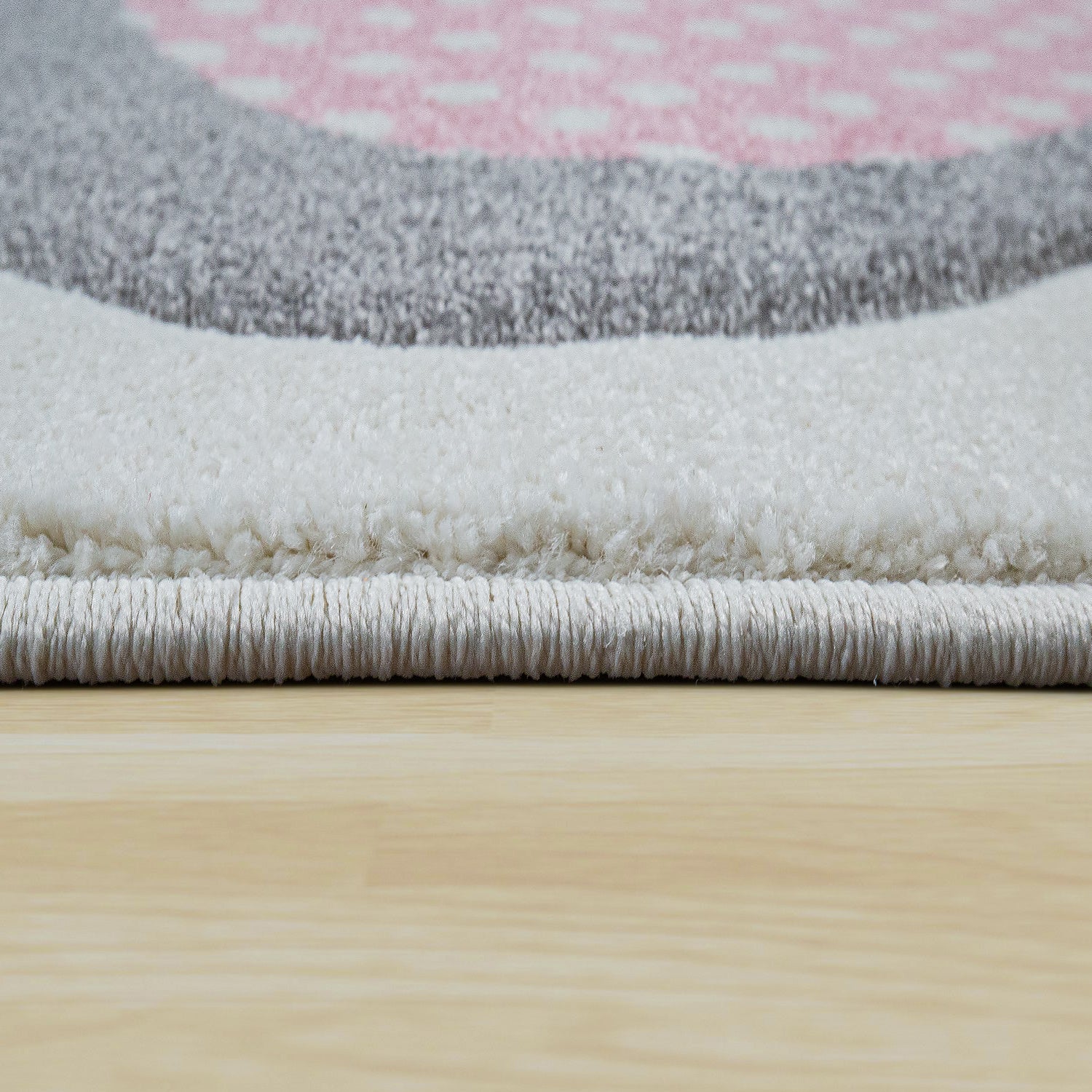 Elaya Kids Rug | Happy Animals Cream Pastel Design