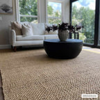 Hovland Hand Woven Jute Rag Rug