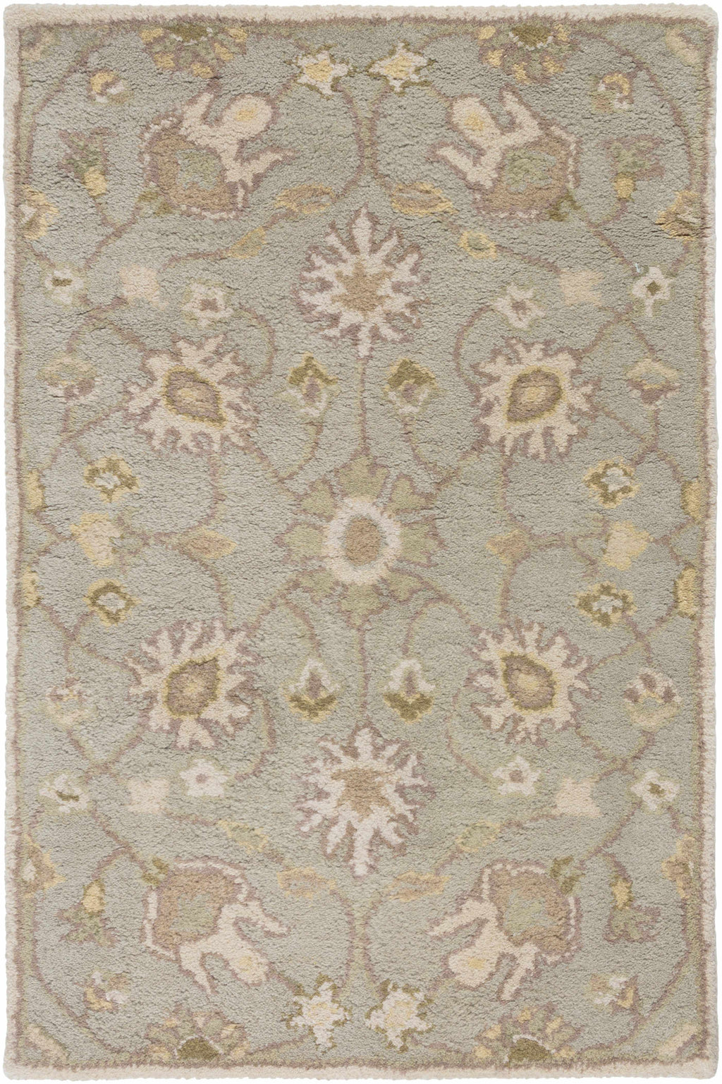 Logville Hand Tufted Wool Area Rug
