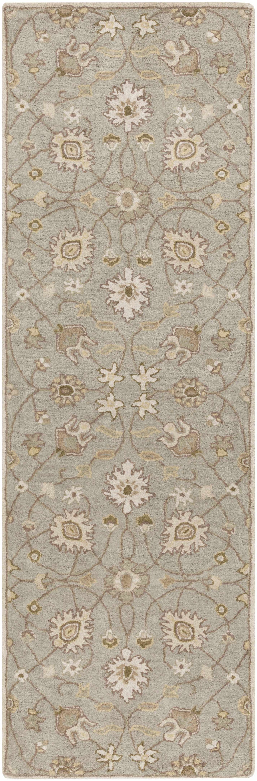 Logville Hand Tufted Wool Area Rug