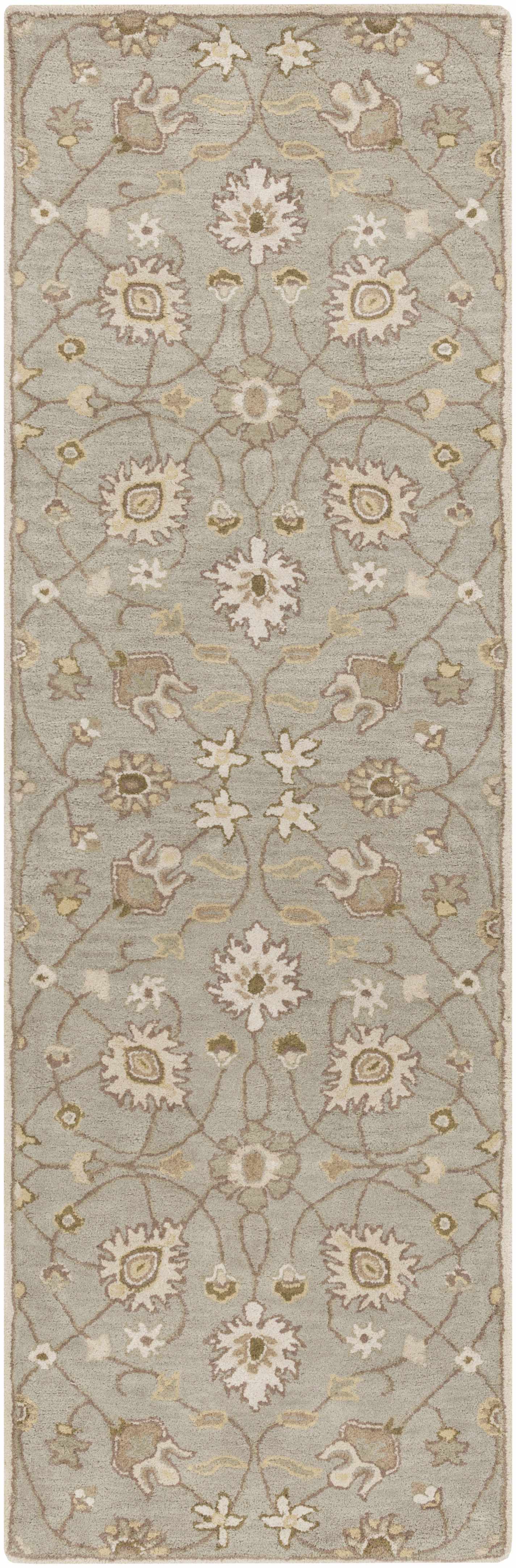 Logville Hand Tufted Wool Area Rug