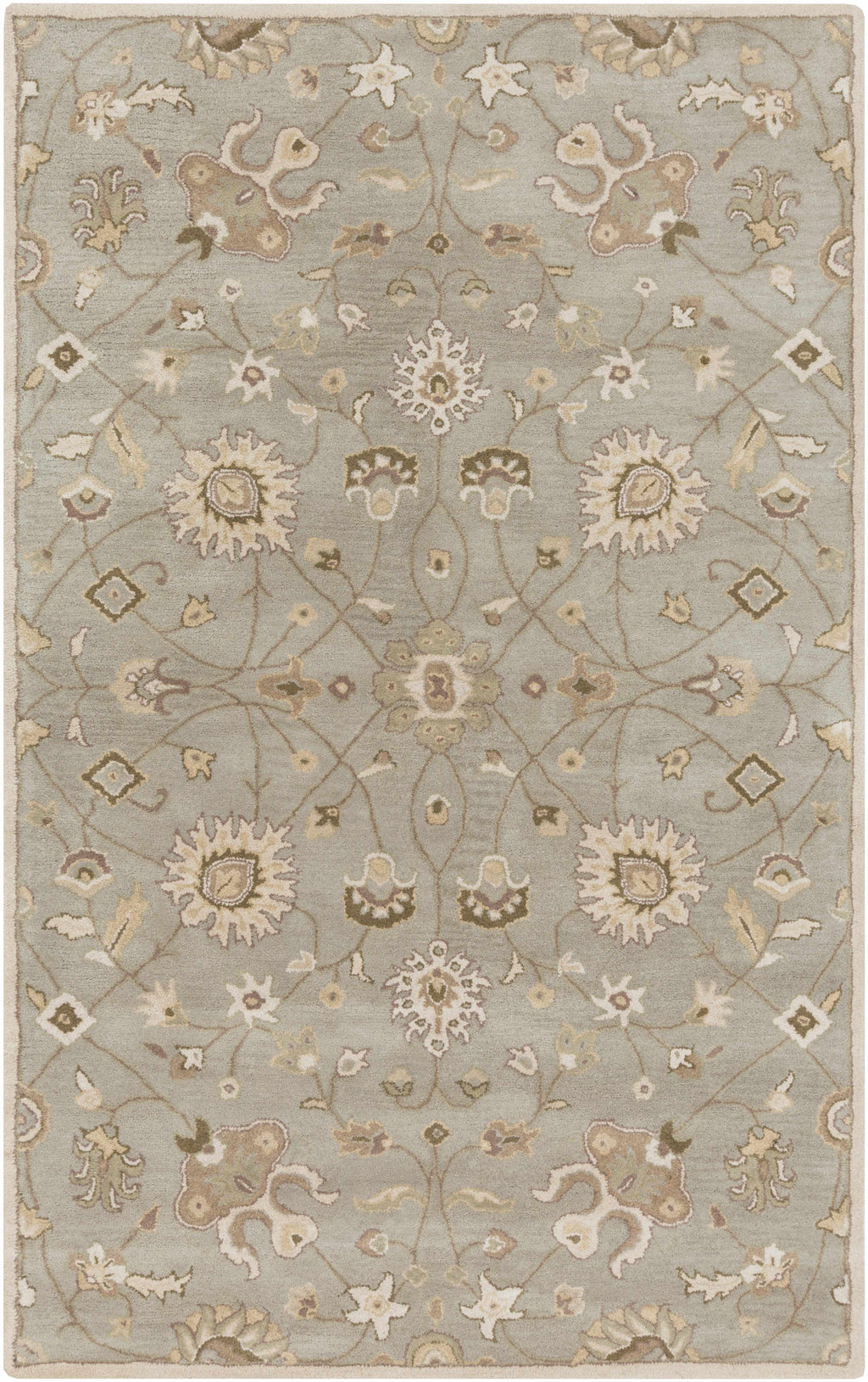 Logville Hand Tufted Wool Area Rug