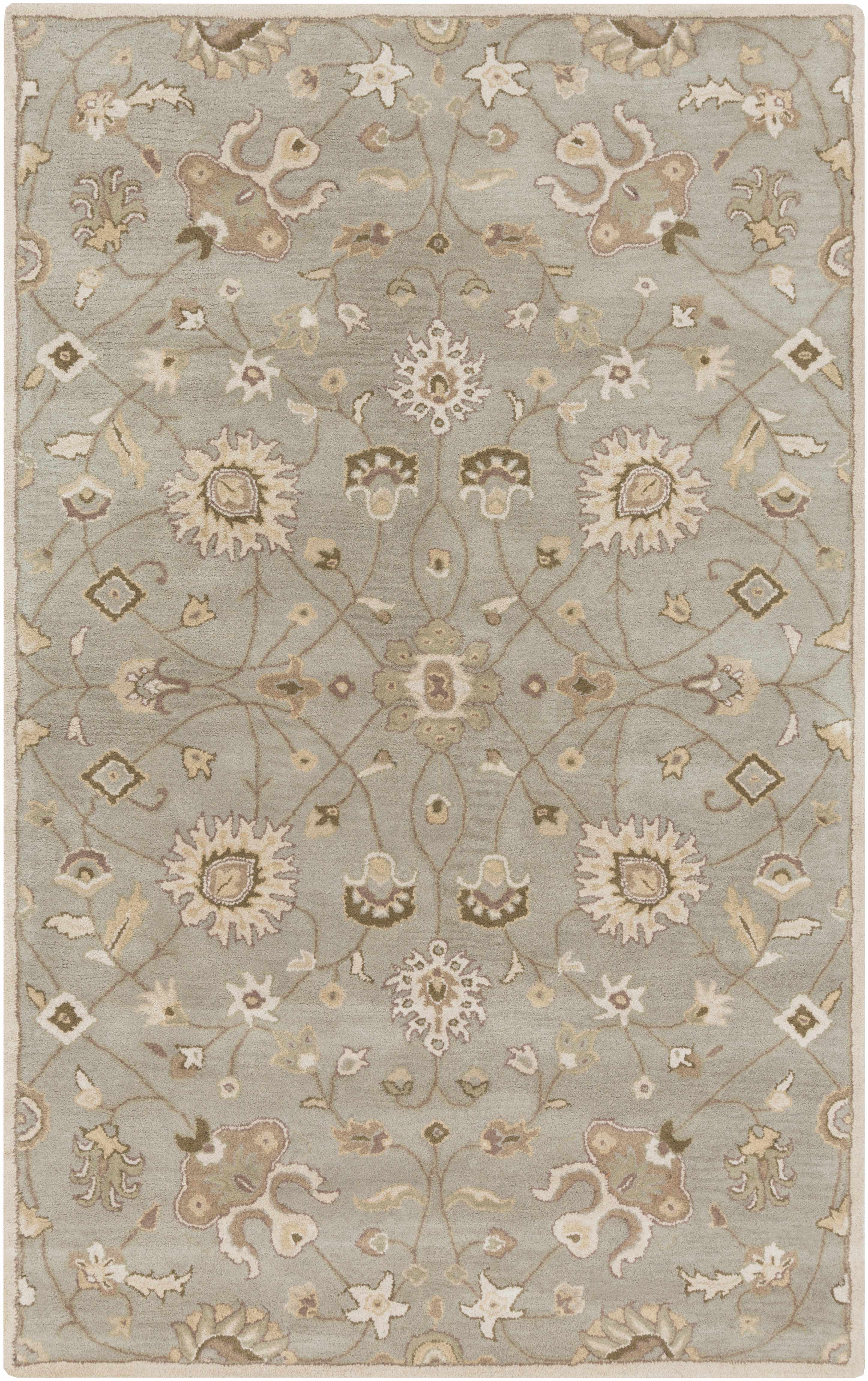 Logville Hand Tufted Wool Area Rug