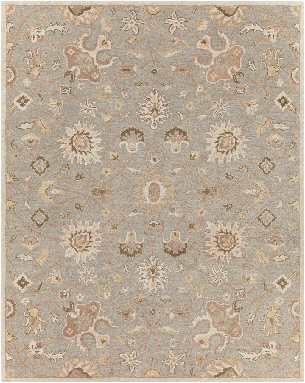 Logville Hand Tufted Wool Area Rug