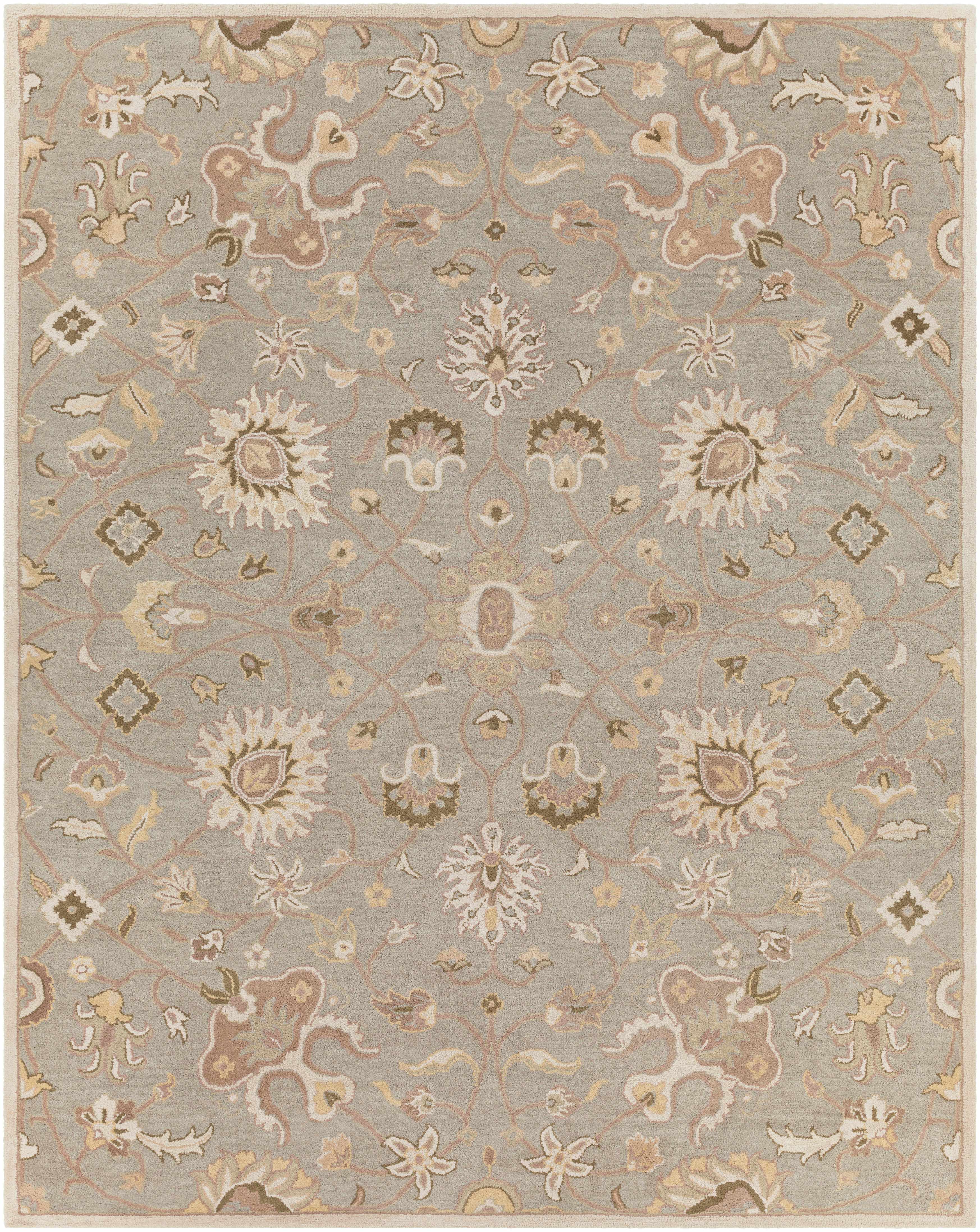 Logville Hand Tufted Wool Area Rug