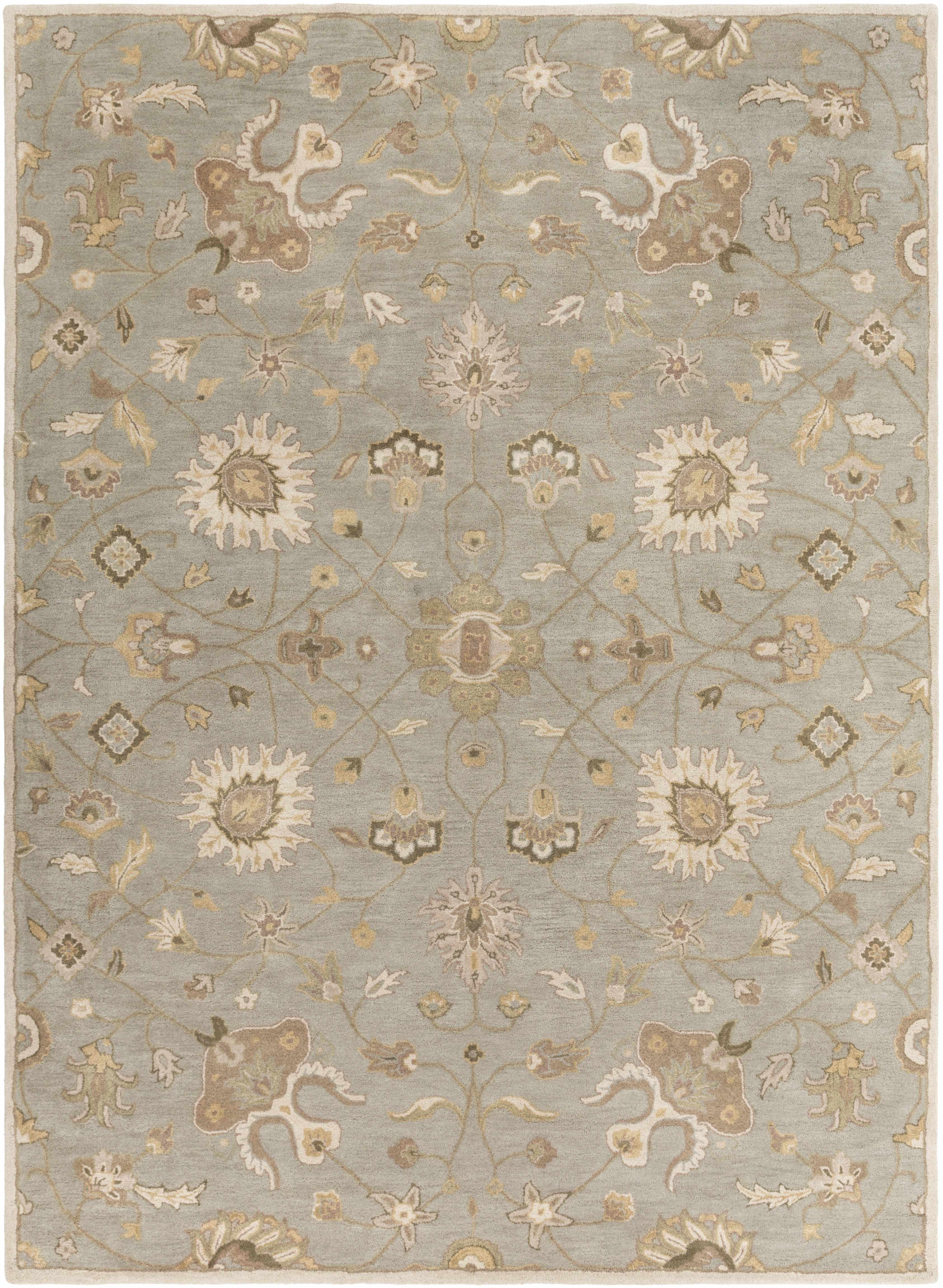 Logville Hand Tufted Wool Area Rug