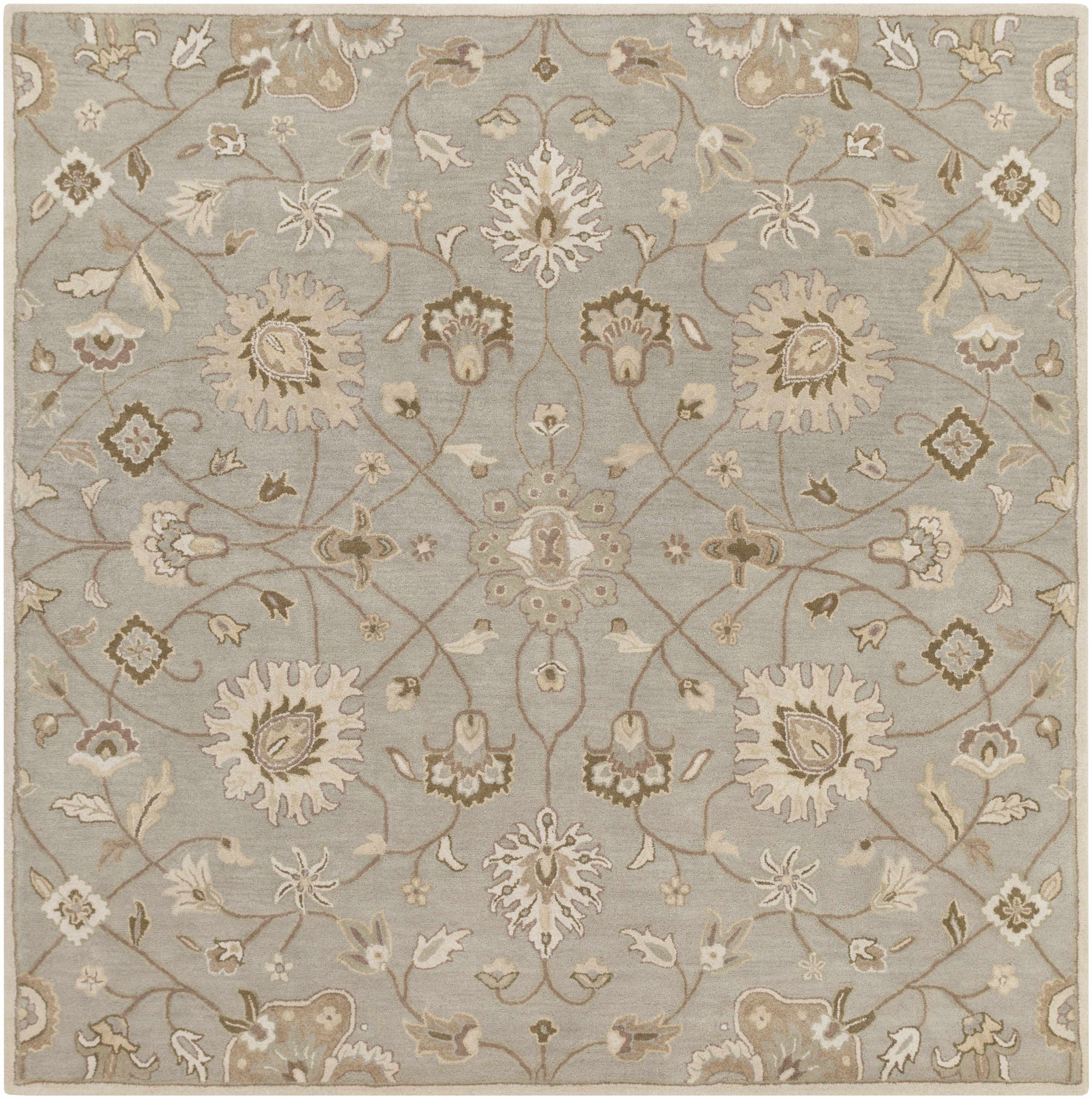 Logville Hand Tufted Wool Area Rug