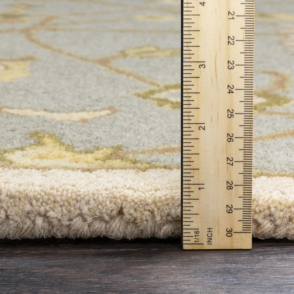 Logville Hand Tufted Wool Area Rug