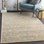 Logville Hand Tufted Wool Area Rug